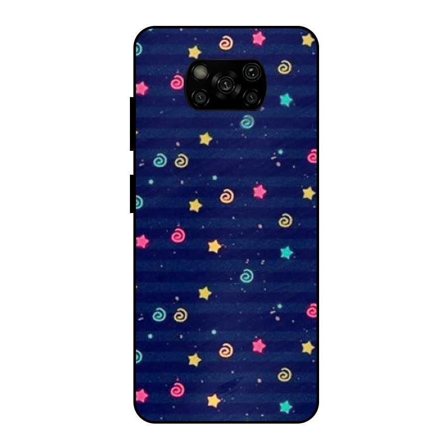 Cute Design Metal Back Case for Poco X3