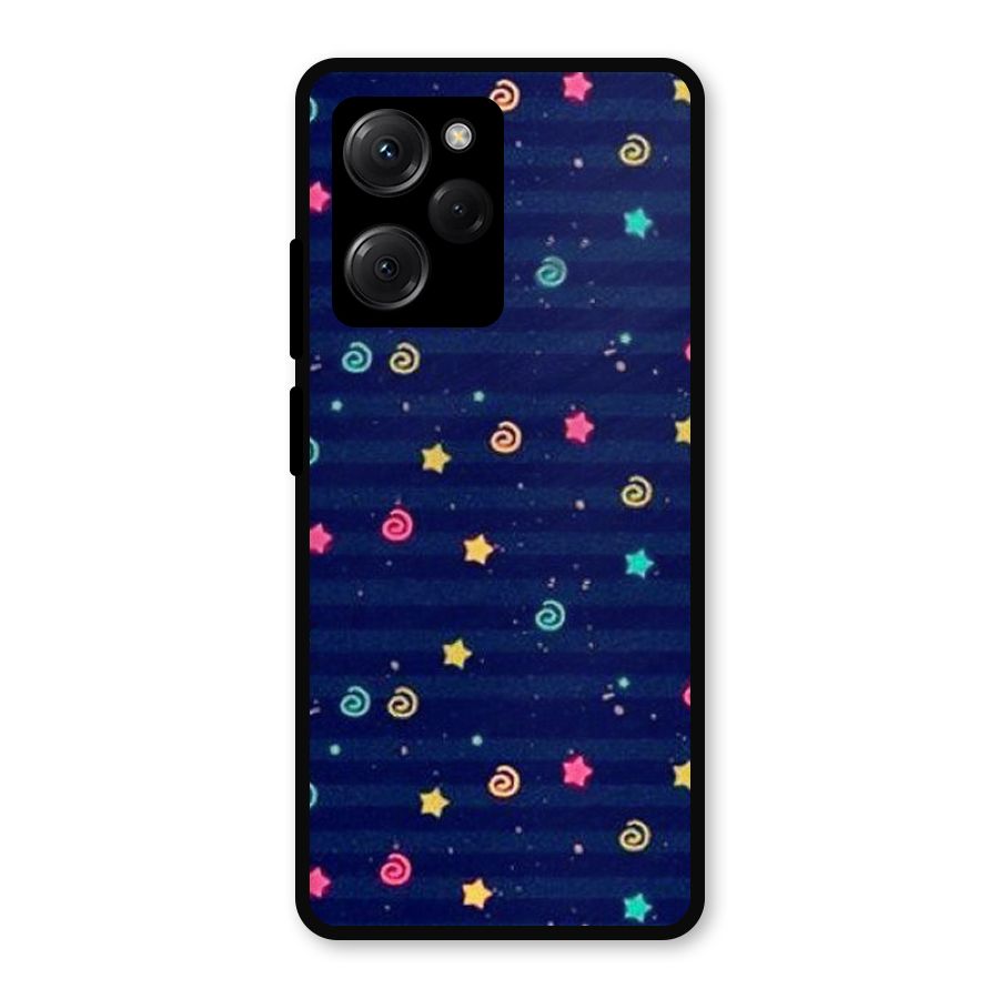 Cute Design Metal Back Case for Poco X5 Pro