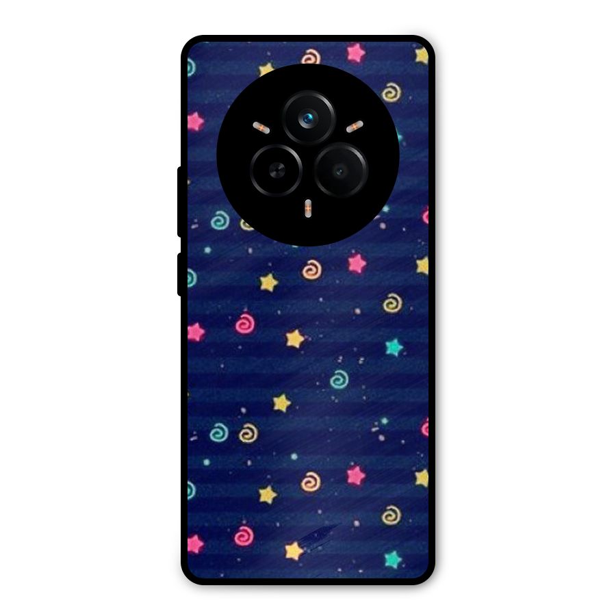 Cute Design Metal Back Case for Realme 14 Pro Plus