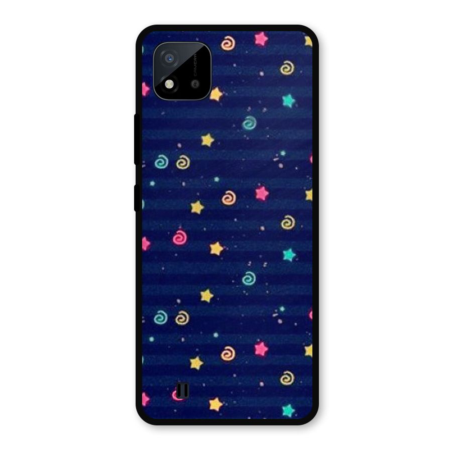 Cute Design Metal Back Case for Realme C11 2021