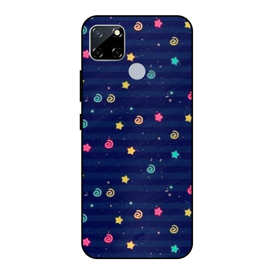 Cute Design Metal Back Case for Realme Narzo 30A