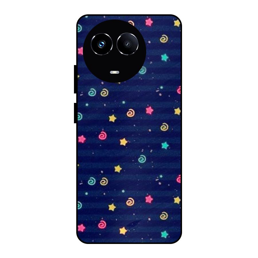 Cute Design Metal Back Case for Realme Narzo 60X