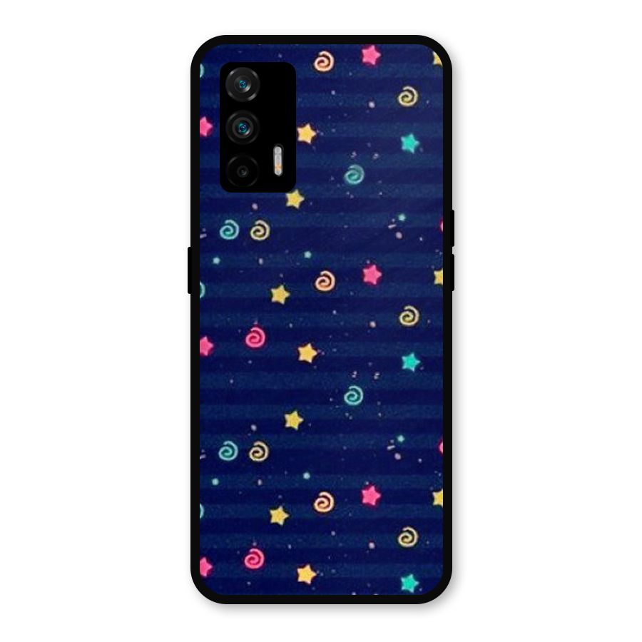 Cute Design Metal Back Case for Realme X7 Max
