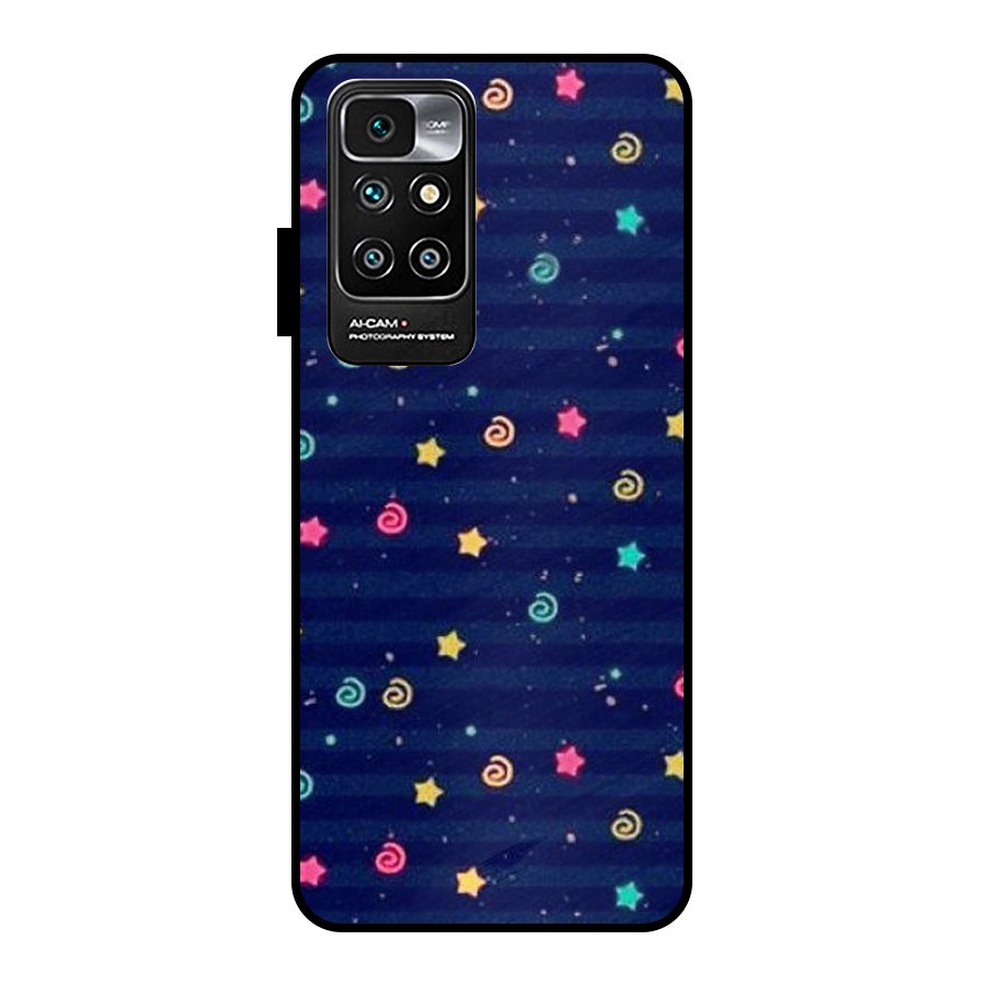 Cute Design Metal Back Case for Redmi 10 Prime
