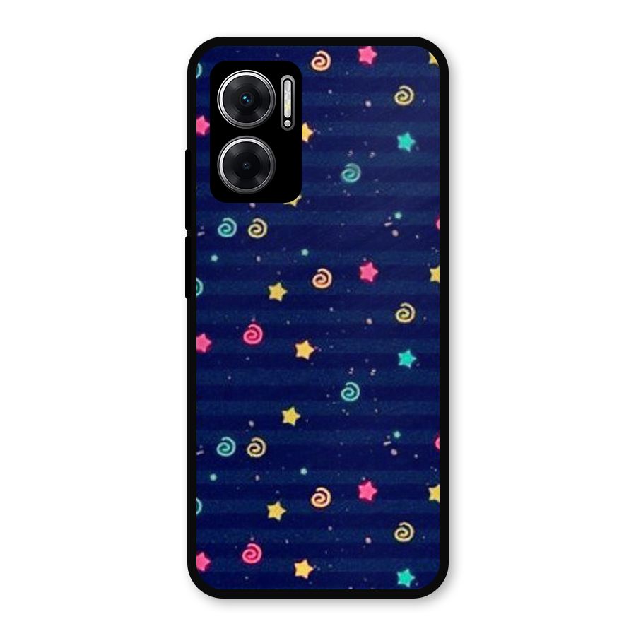 Cute Design Metal Back Case for Redmi 11 Prime 5G