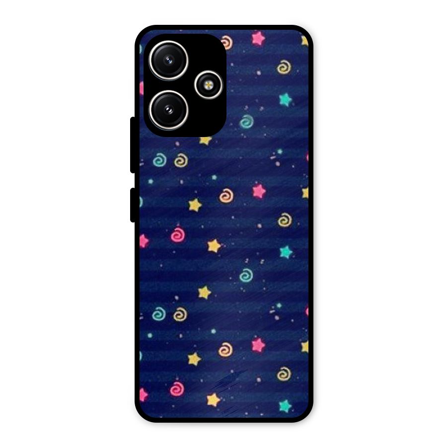 Cute Design Metal Back Case for Redmi 12 5G
