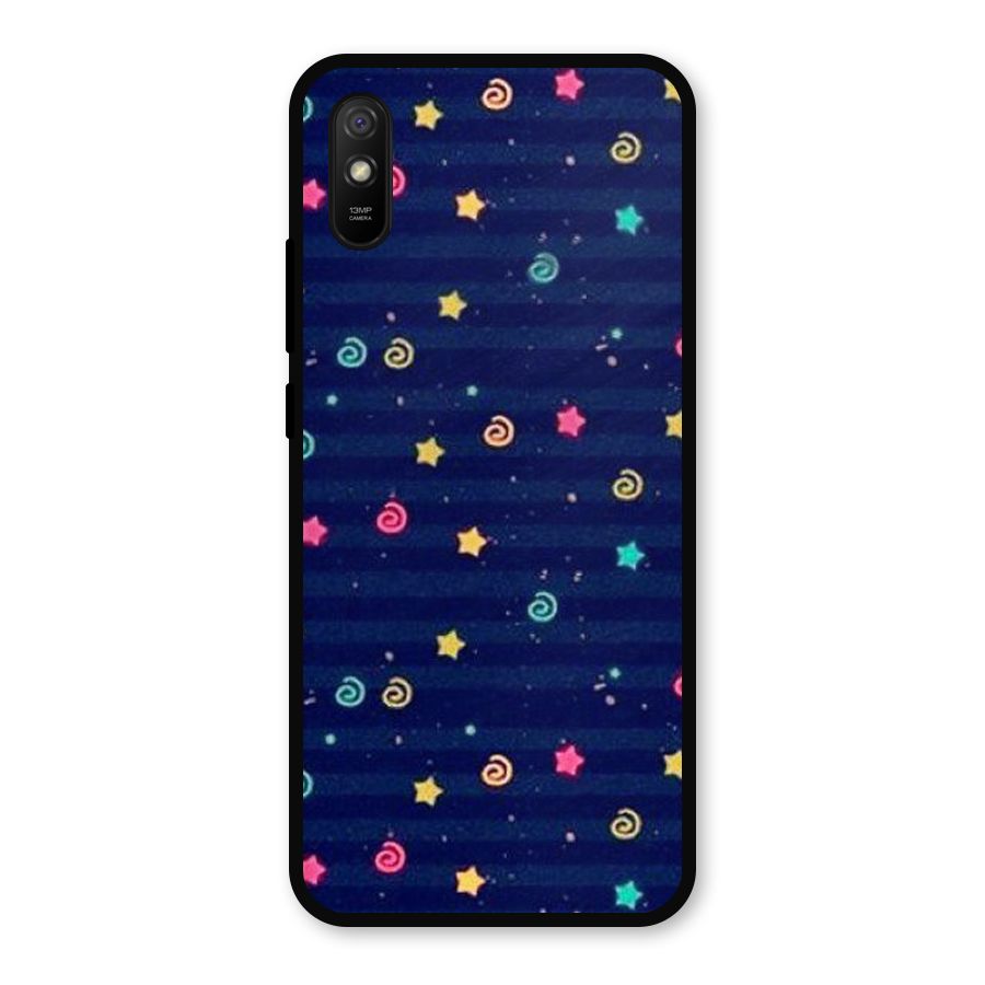 Cute Design Metal Back Case for Redmi 9a