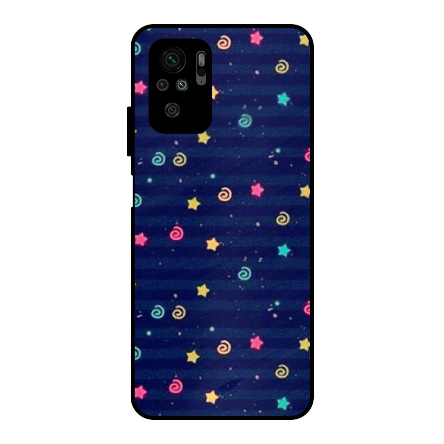 Cute Design Metal Back Case for Redmi Note 10S