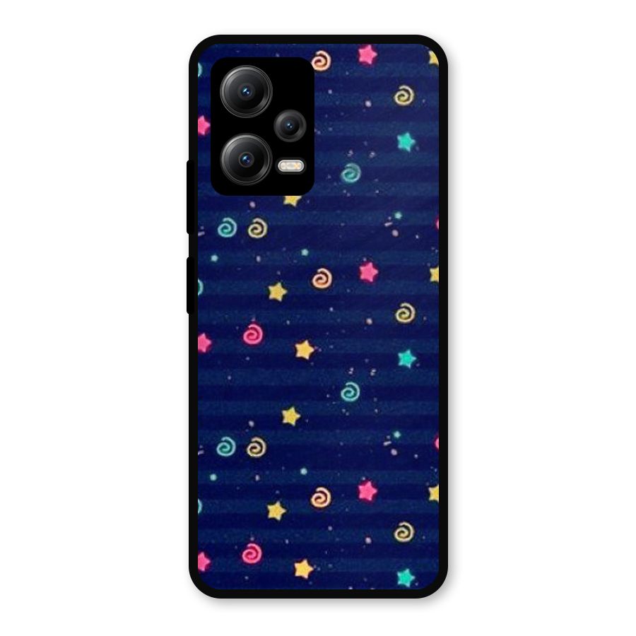 Cute Design Metal Back Case for Redmi Note 12 5G