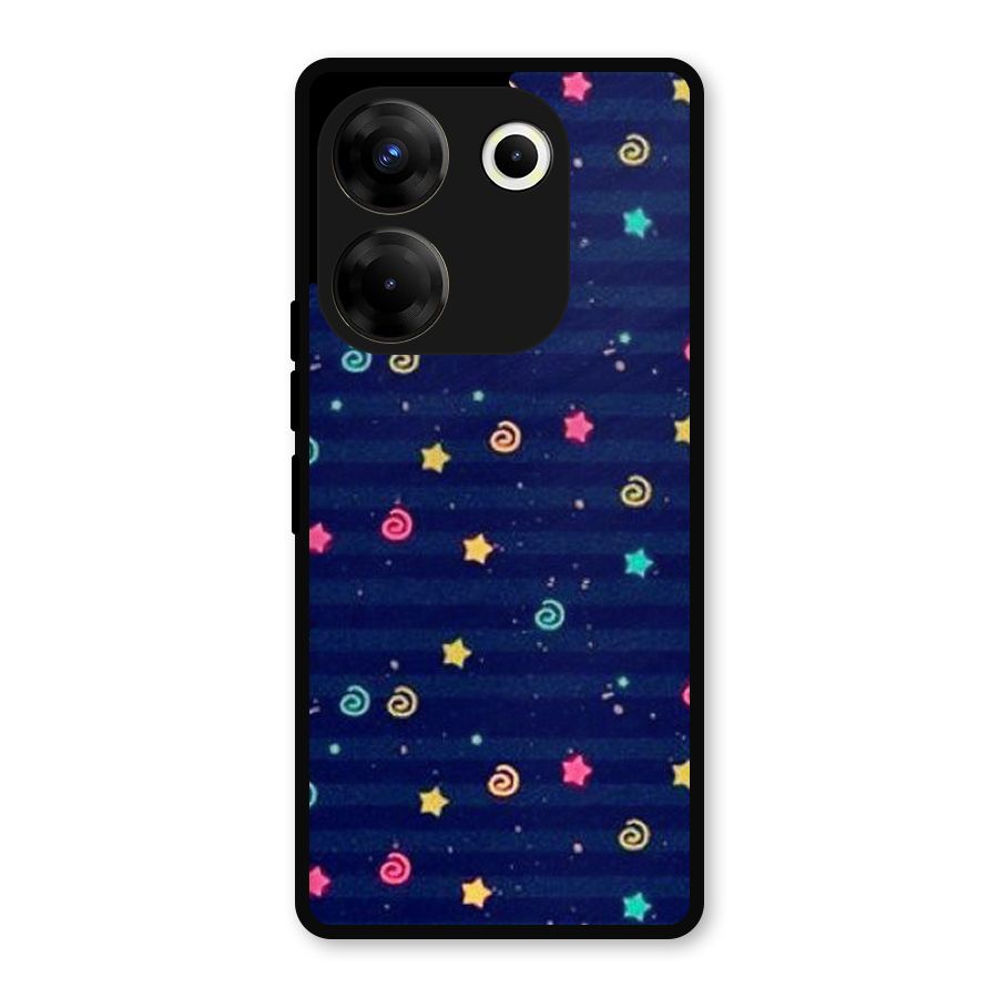 Cute Design Metal Back Case for Tecno Camon 20 Pro