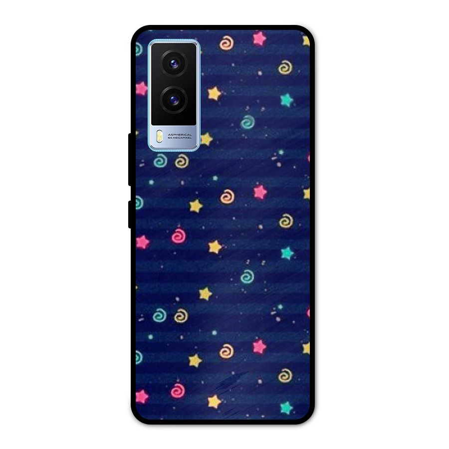 Cute Design Metal Back Case for Vivo V21e 5G