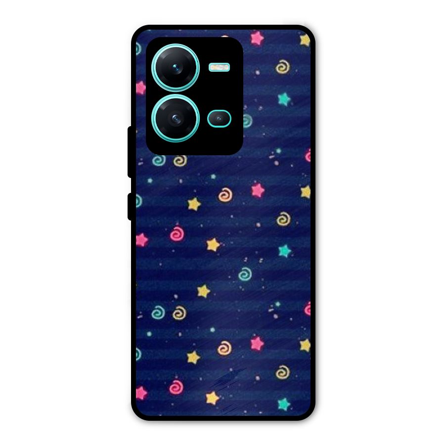 Cute Design Metal Back Case for Vivo V25