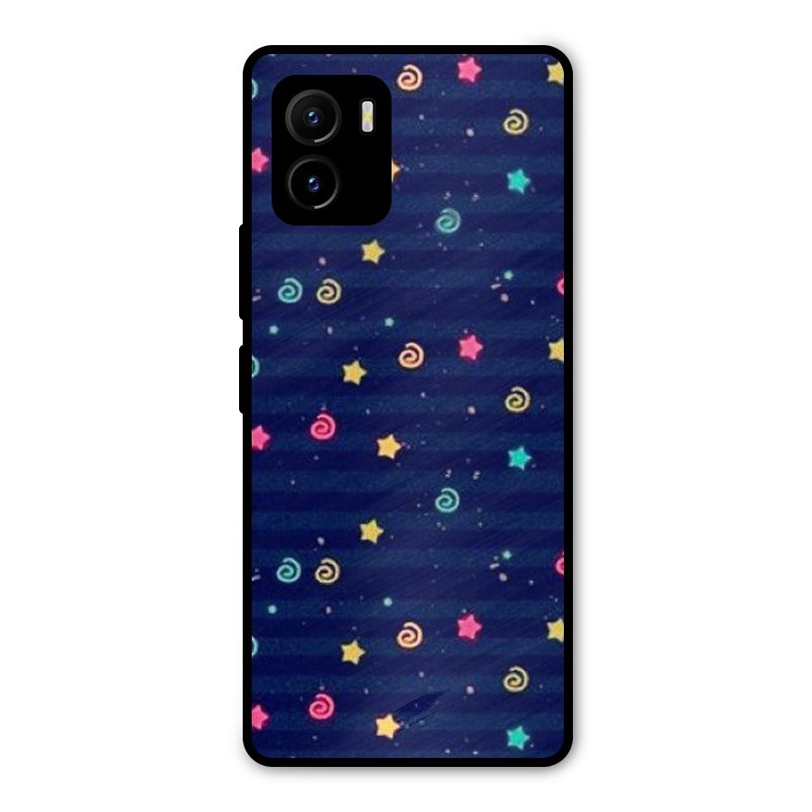 Cute Design Metal Back Case for Vivo Y15s