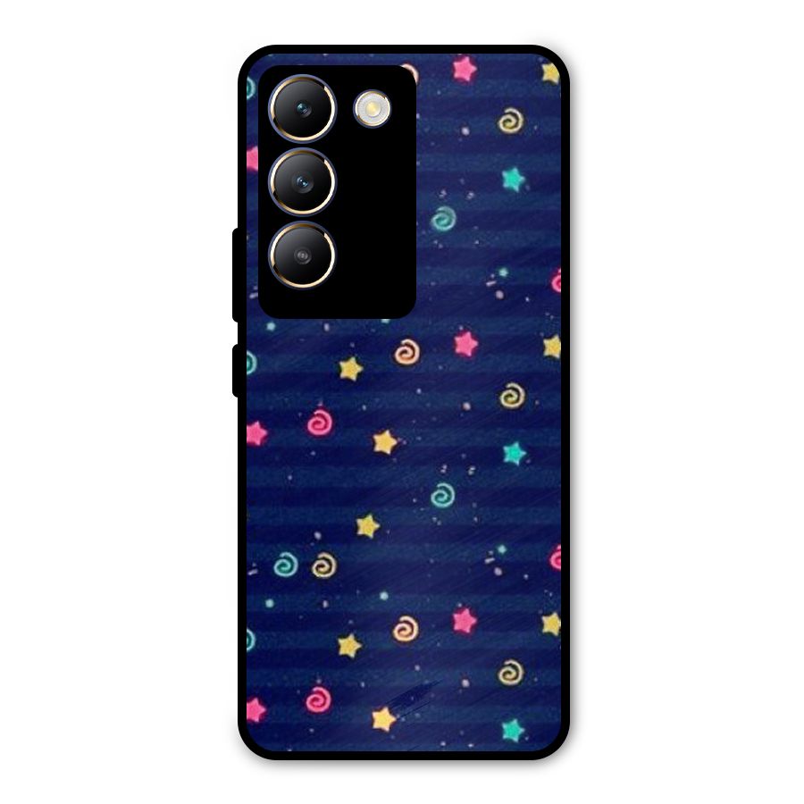 Cute Design Metal Back Case for Vivo Y200e
