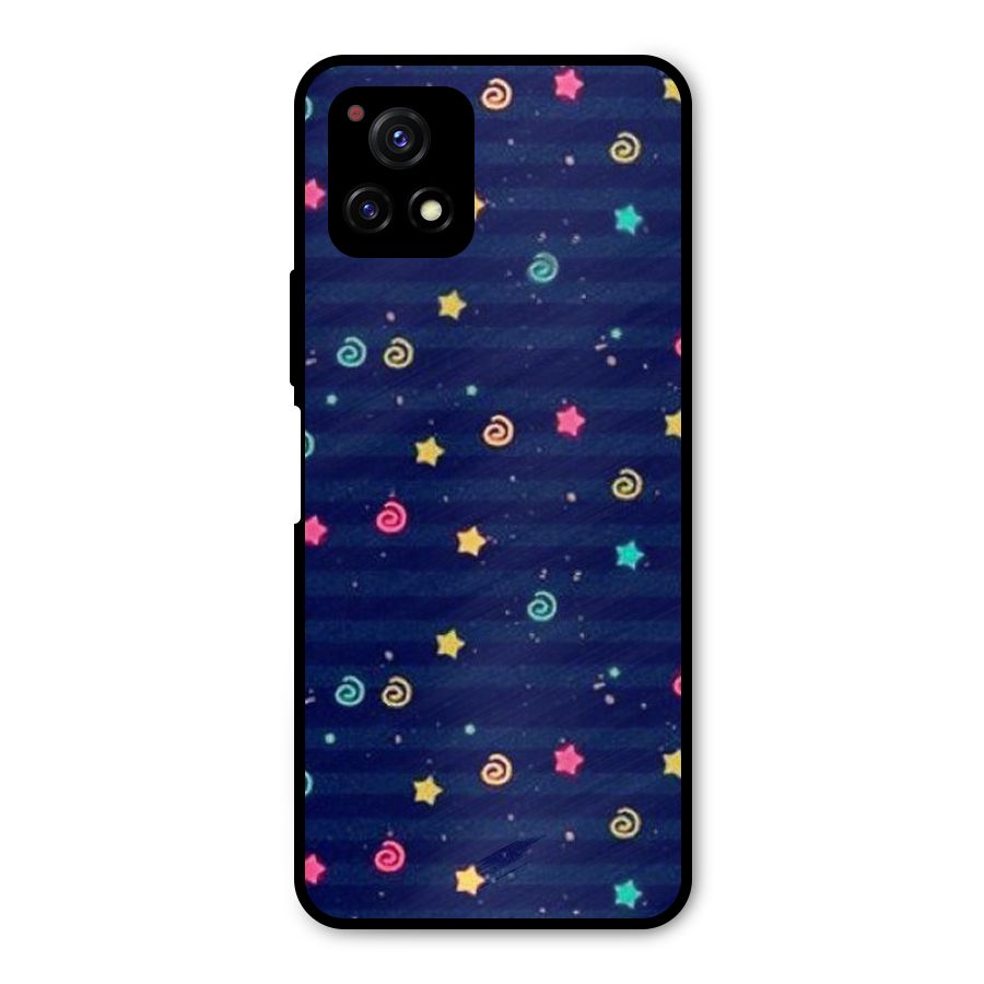 Cute Design Metal Back Case for Vivo Y72 5G