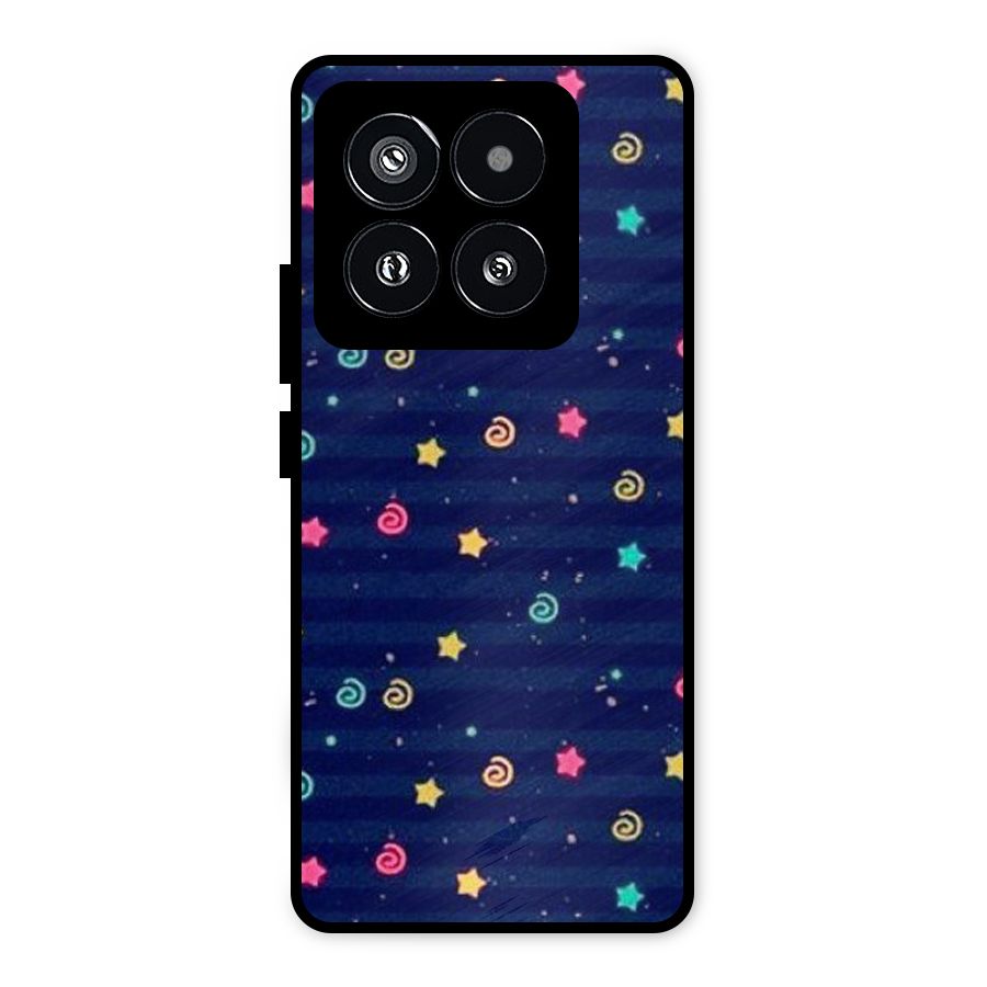 Cute Design Metal Back Case for Xiaomi 14 Pro