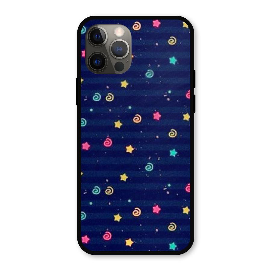 Cute Design Metal Back Case for iPhone 12 Pro