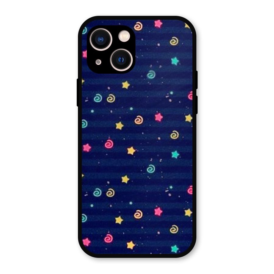 Cute Design Metal Back Case for iPhone 13