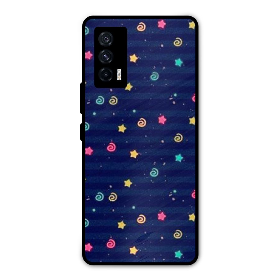 Cute Design Metal Back Case for iQOO 7 5G