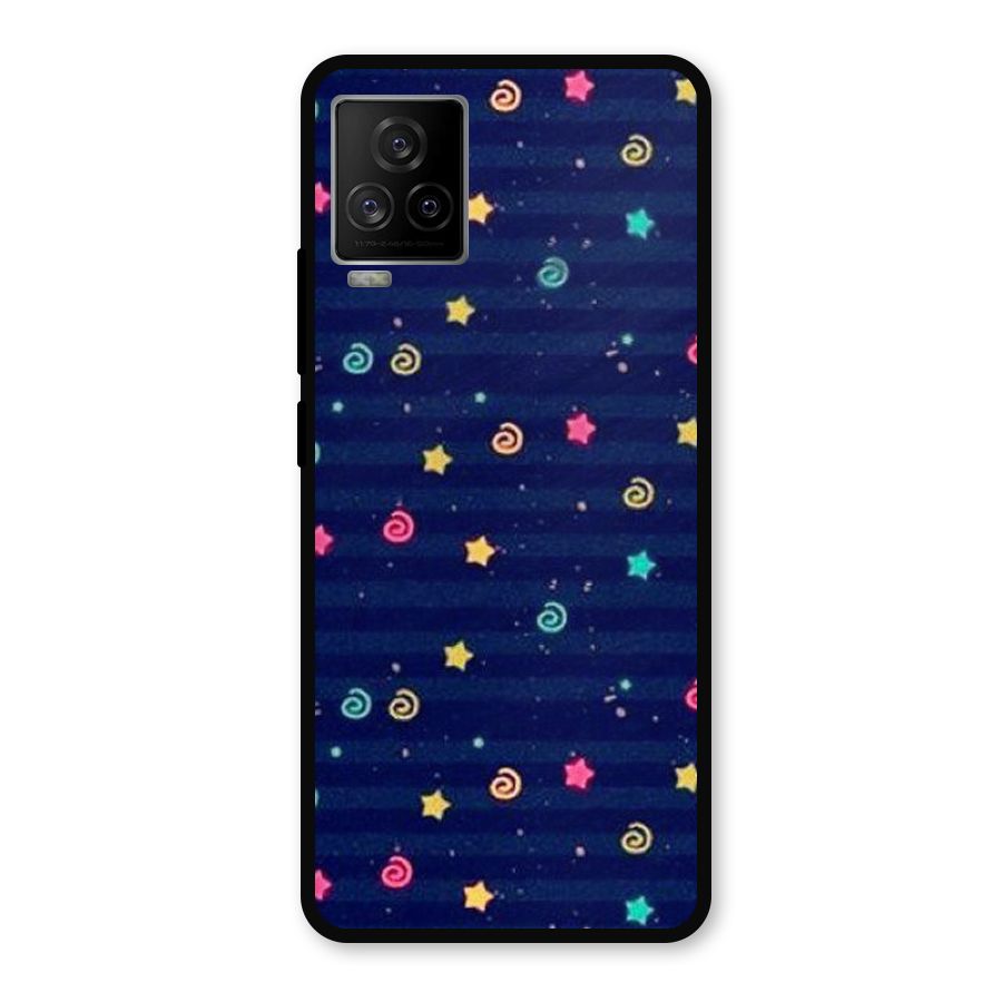 Cute Design Metal Back Case for iQOO 7 Legend 5G