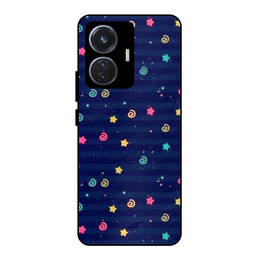 Cute Design Metal Back Case for iQOO Z6 44W