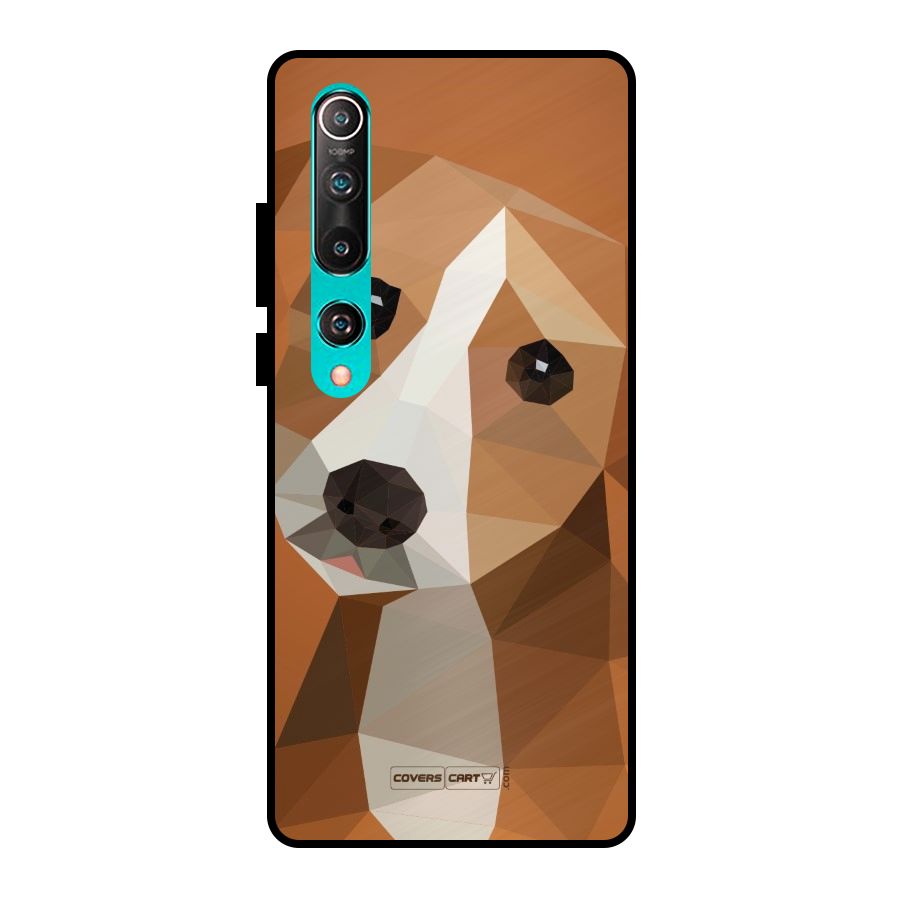 Cute Dog Metal Back Case for Mi 10