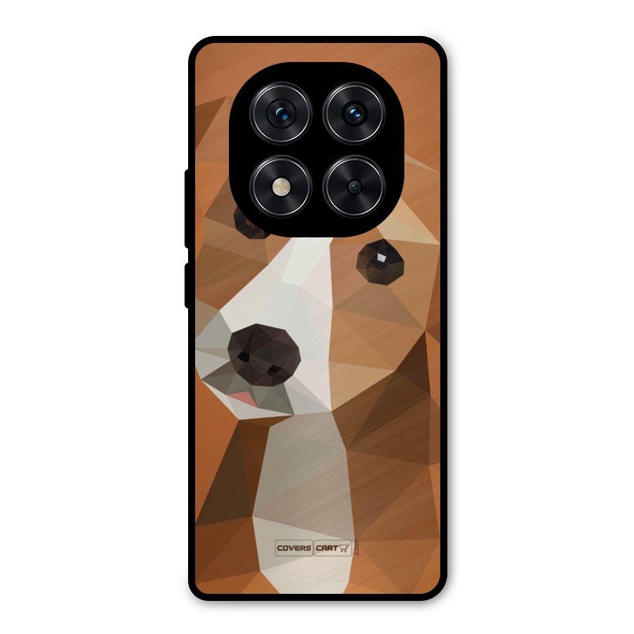 Cute Dog Metal Back Case for Poco X7