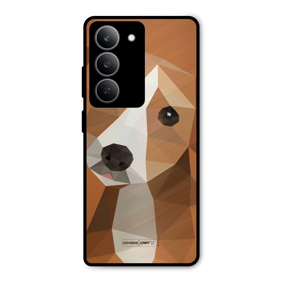 Cute Dog Metal Back Case for Realme P3x