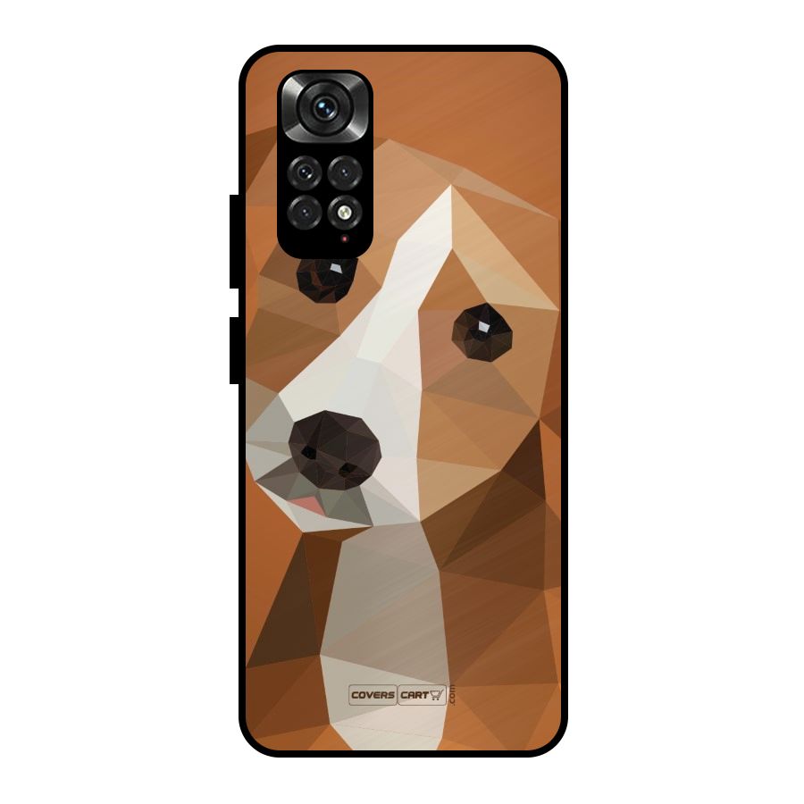 Cute Dog Metal Back Case for Redmi Note 11 Pro Plus 5G