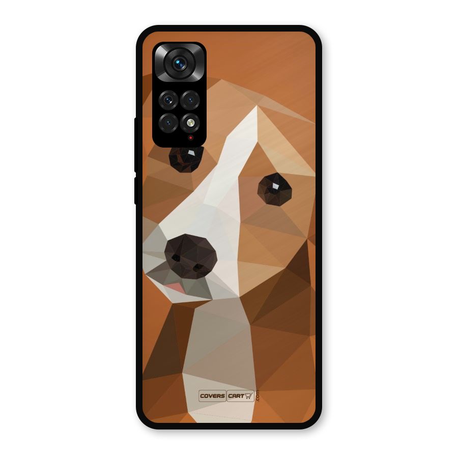 Cute Dog Metal Back Case for Redmi Note 11s