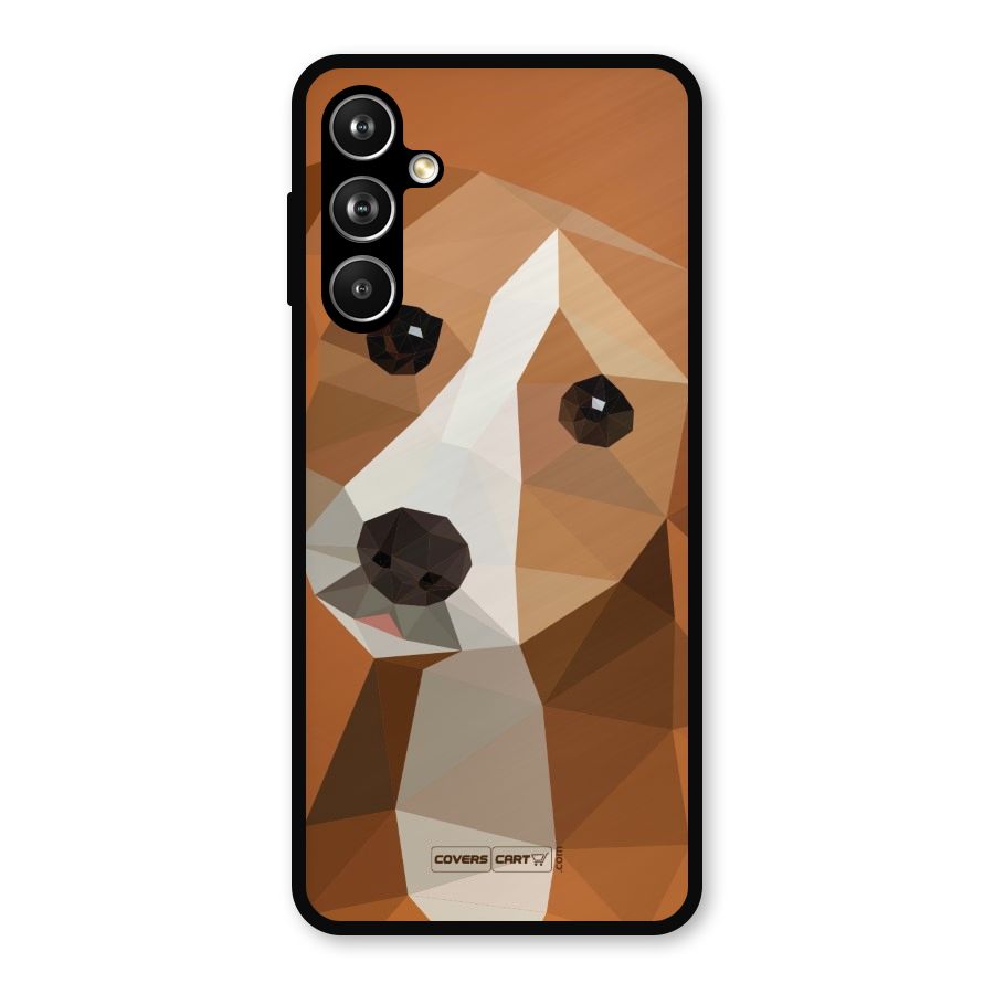 Cute Dog Metal Back Case for Samsung Galaxy M54