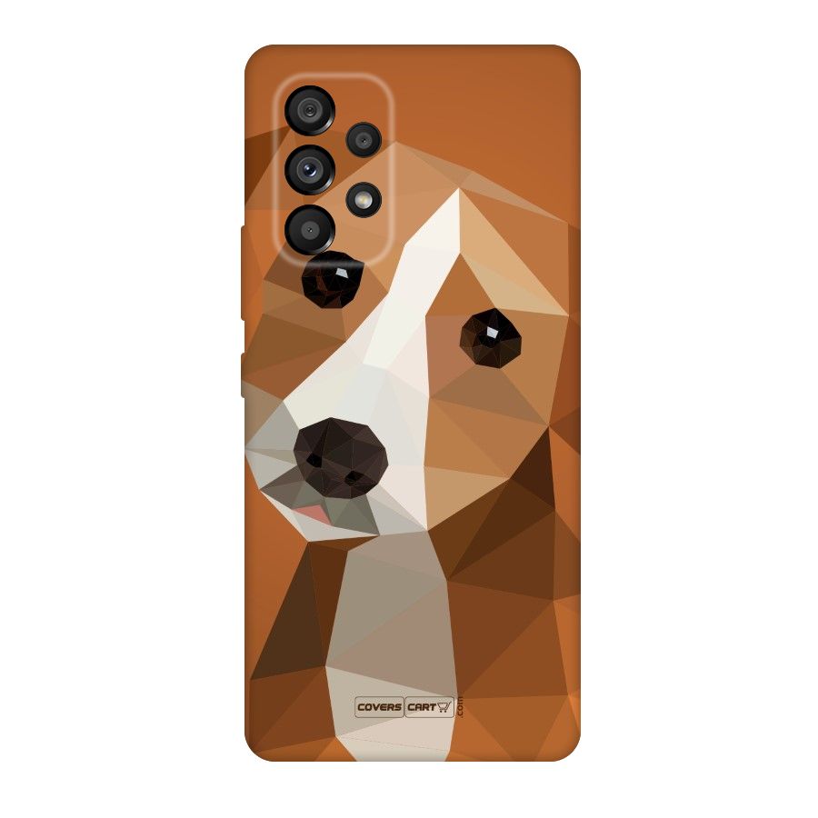Cute Dog Original Polycarbonate Back Case for Galaxy A53 5G