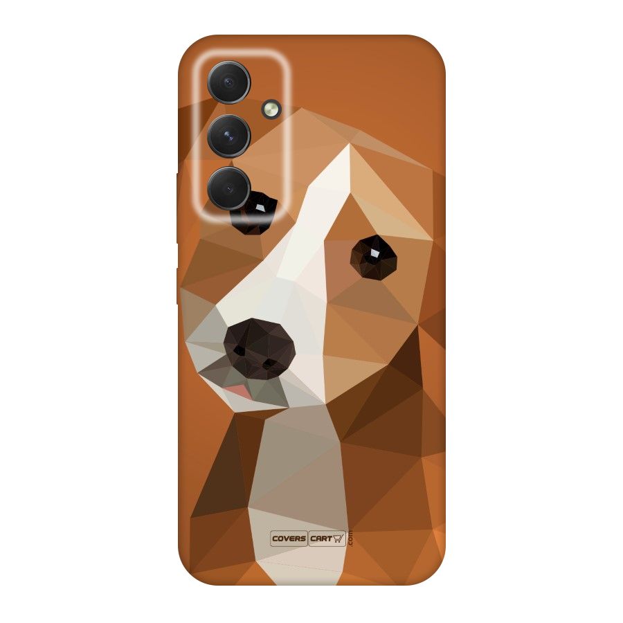 Cute Dog Original Polycarbonate Back Case for Galaxy A54