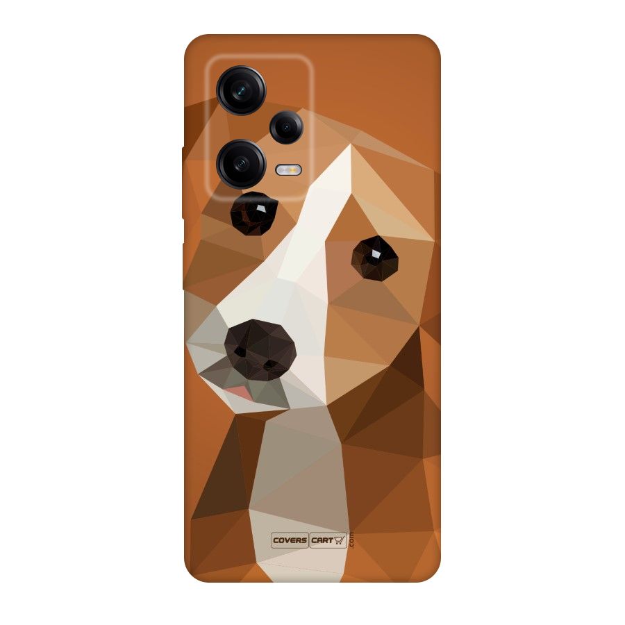 Cute Dog Original Polycarbonate Back Case for Redmi Note 12 Pro