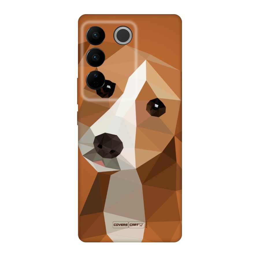 Cute Dog Original Polycarbonate Back Case for Vivo V27