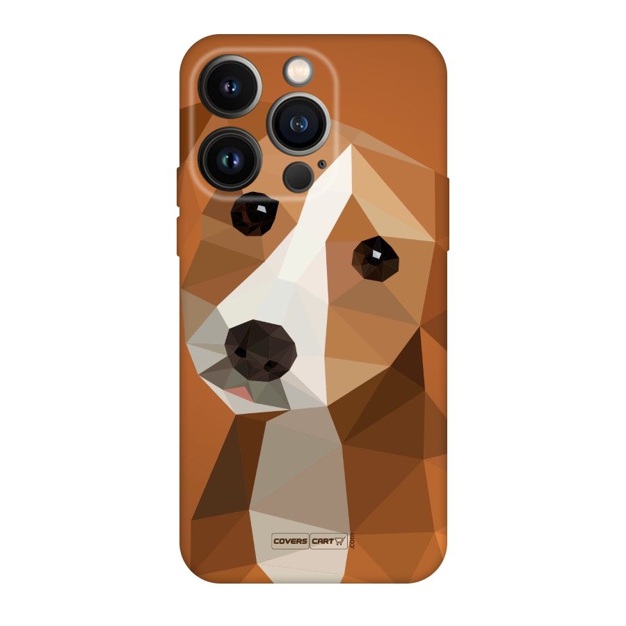 Cute Dog Original Polycarbonate Back Case for iPhone 14 Pro