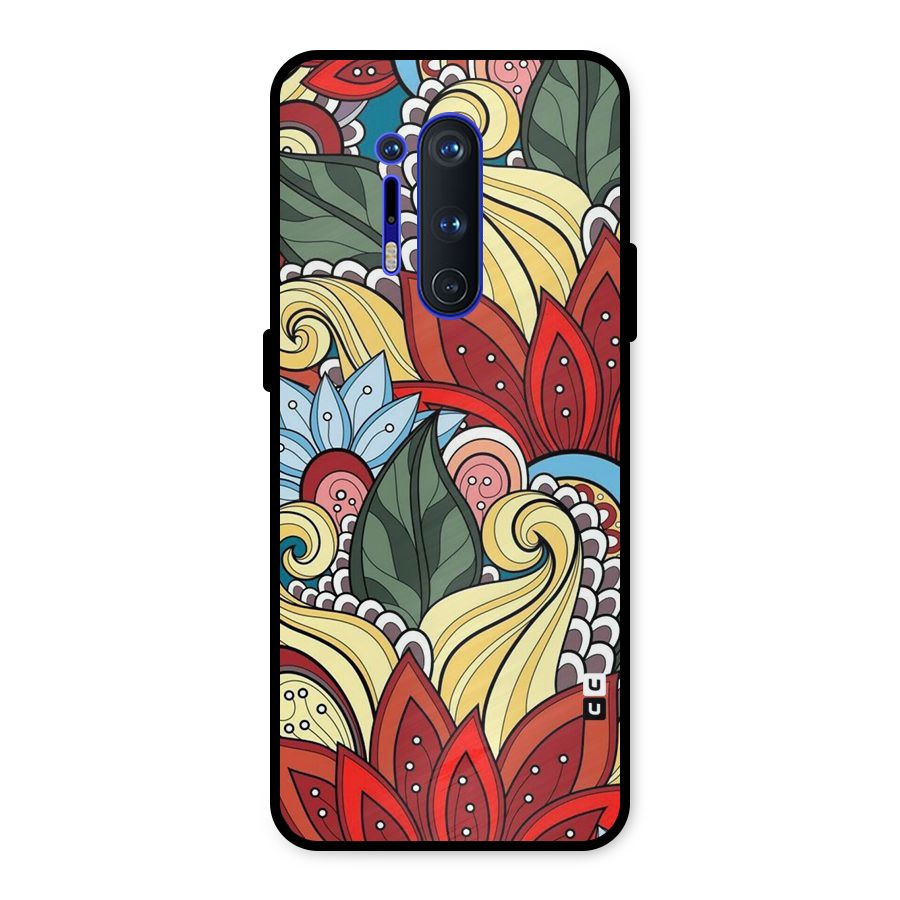 Cute Doodle Metal Back Case for OnePlus 8 Pro