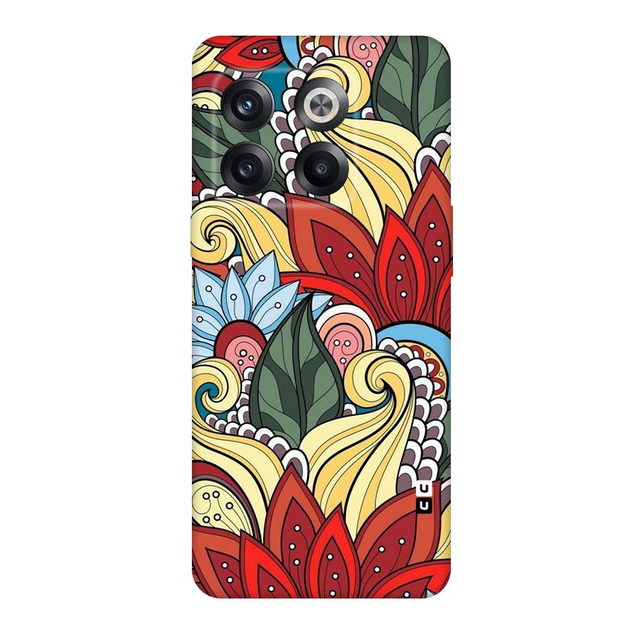Cute Doodle Original Polycarbonate Back Case for OnePlus 10T