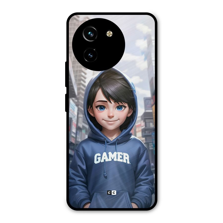 Cute Gamer Metal Back Case for Vivo T3x