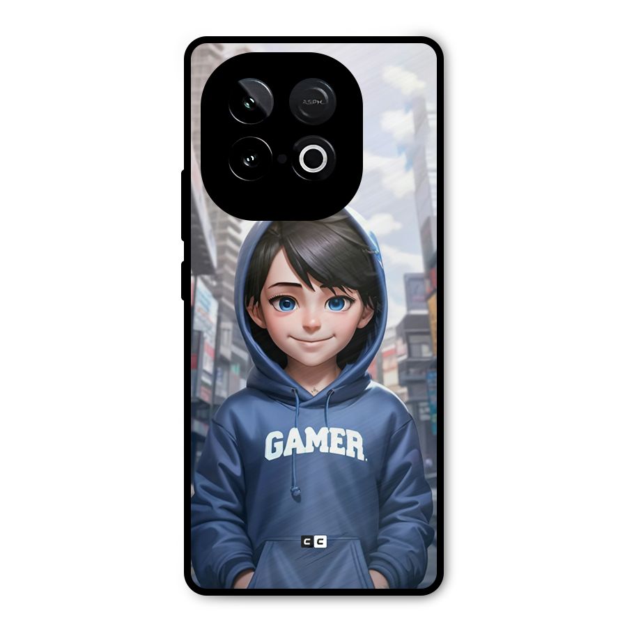 Cute Gamer Metal Back Case for iQOO Neo 10
