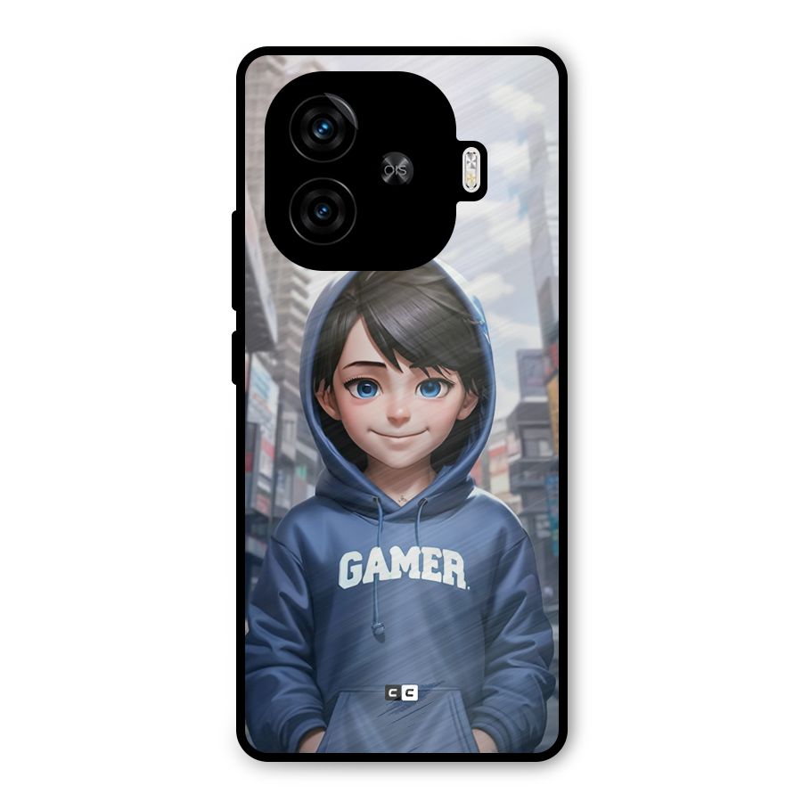 Cute Gamer Metal Back Case for iQOO Neo 10R