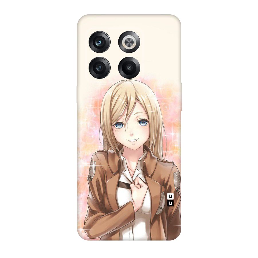 Cute Girl Art Original Polycarbonate Back Case for OnePlus 10T