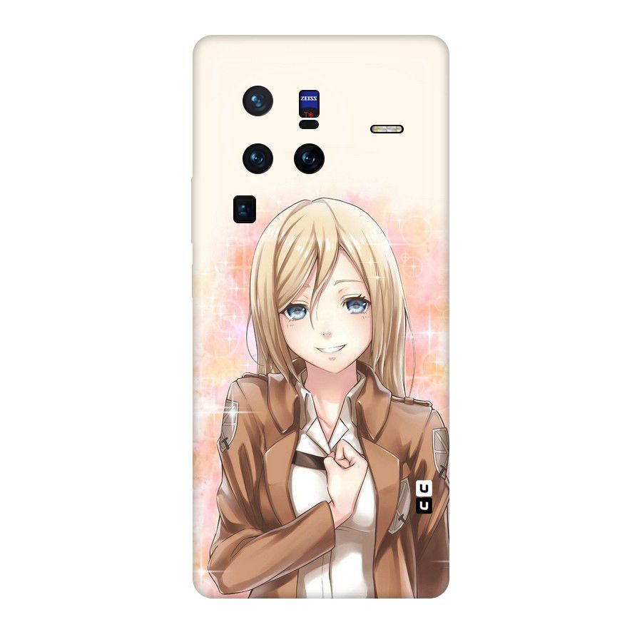 Cute Girl Art Original Polycarbonate Back Case for Vivo X80