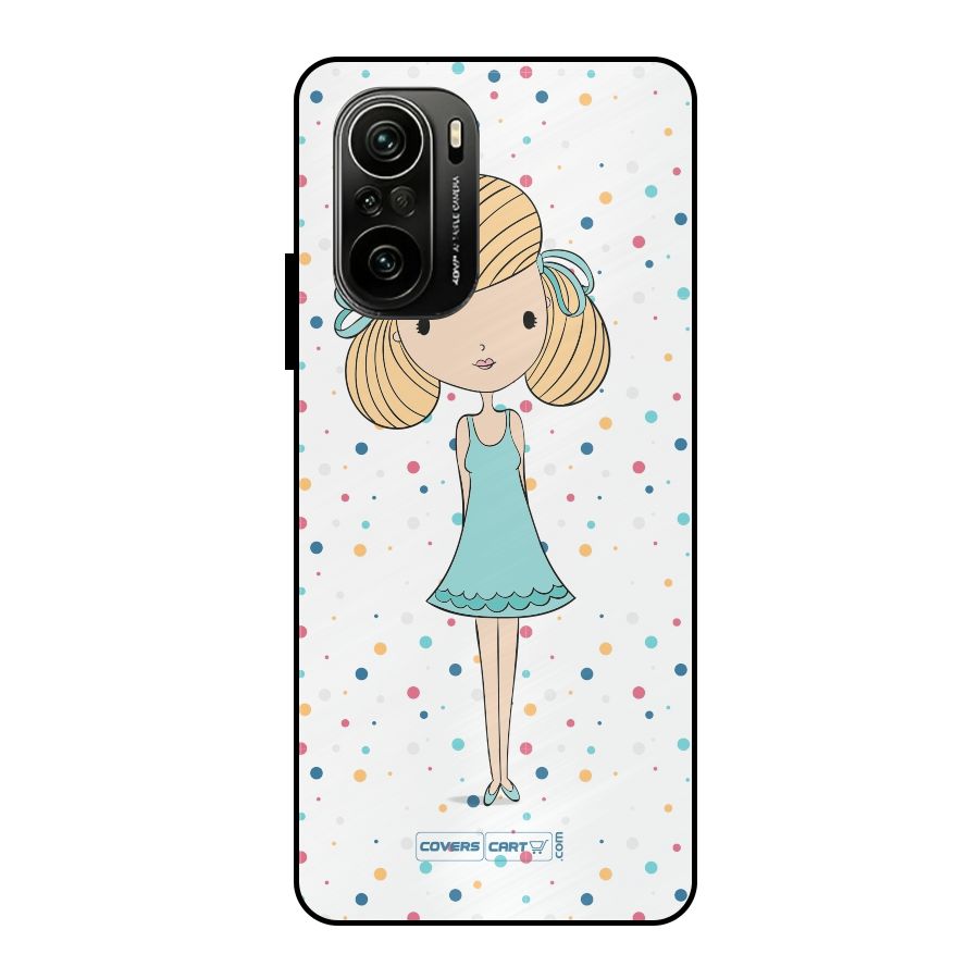 Cute Girl Metal Back Case for Mi 11x