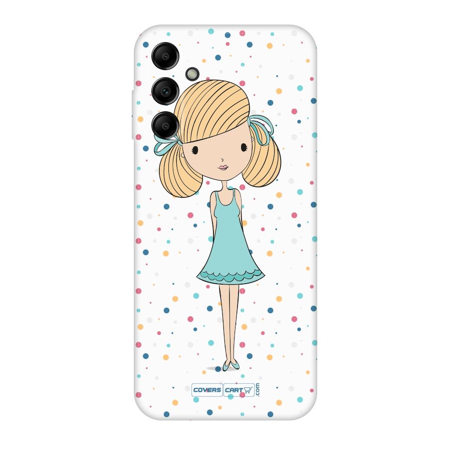 Cute Girl Original Polycarbonate Back Case for Galaxy A14 5G
