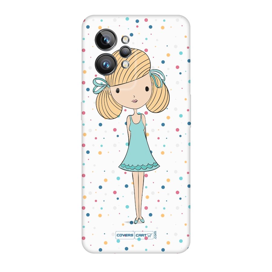 Cute Girl Original Polycarbonate Back Case for Realme GT2 Pro