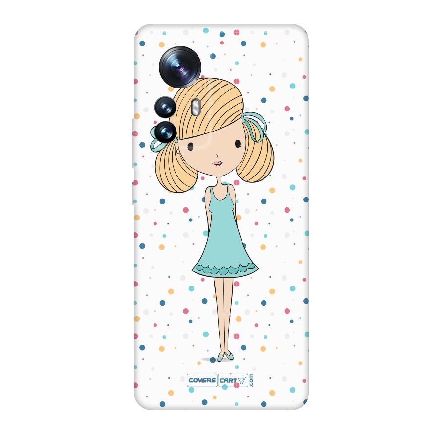 Cute Girl Original Polycarbonate Back Case for Xiaomi 12 Pro