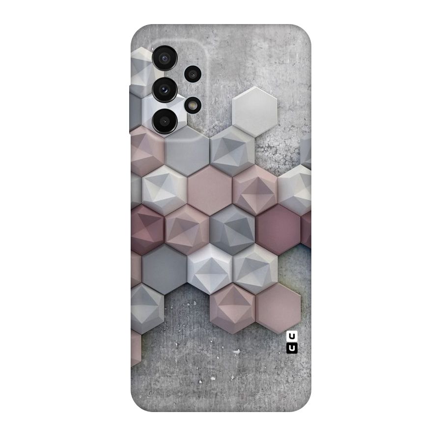 Cute Hexagonal Pattern Original Polycarbonate Back Case for Galaxy A23