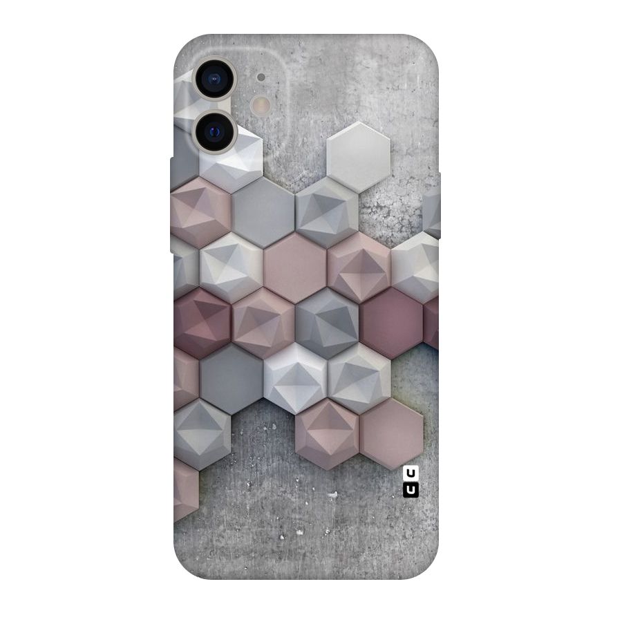 Cute Hexagonal Pattern Original Polycarbonate Back Case for iPhone 11