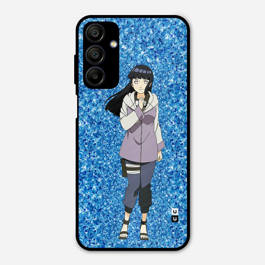 Cute Hinata hyuga Metal Back Case for Galaxy A15 5G